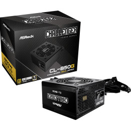 Asrock Challenger CL-850G fonte de alimentação 850 W 20+4 pin ATX ATX Preto