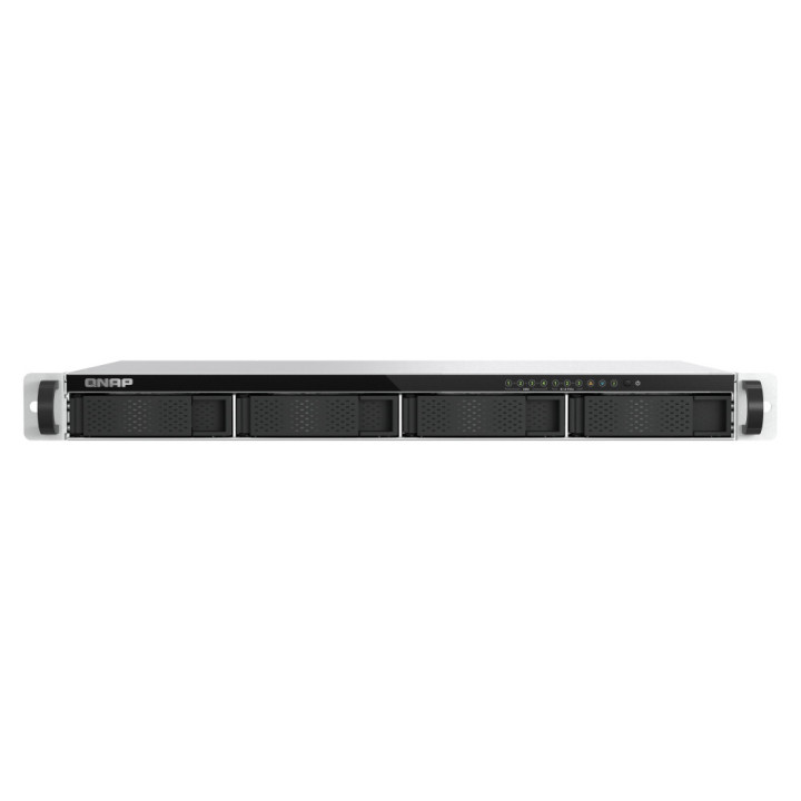 QNAP TS-h765eU NAS Rack (1U) Intel Atom® 8 GB DDR5 QuTS hero Preto, Cinzento