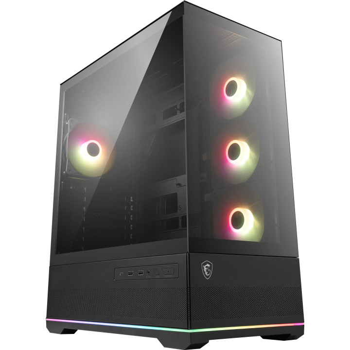 Caixa ATX MSI MAG PANO 110R PZ RGB Preta