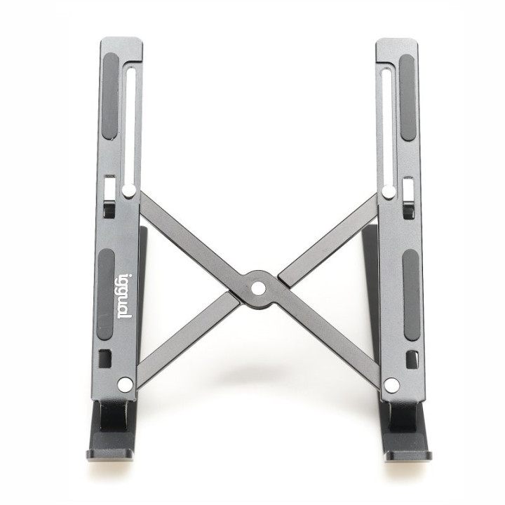 iggual IGG318201 Suporte para Computadores Portáteis Suporte para portáteis e tablets Preto 43,2 cm (17")