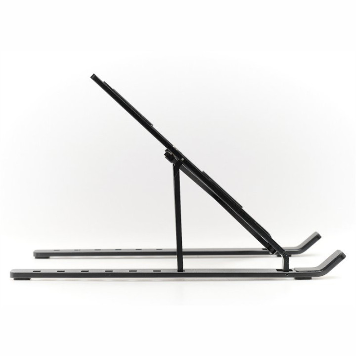 iggual IGG318201 Suporte para Computadores Portáteis Suporte para portáteis e tablets Preto 43,2 cm (17")