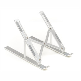 iggual IGG318195 Suporte para Computadores Portáteis Suporte para portáteis e tablets Prateado 43,2 cm (17")