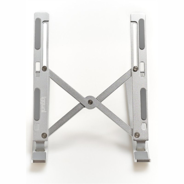 iggual IGG318195 Suporte para Computadores Portáteis Suporte para portáteis e tablets Prateado 43,2 cm (17")