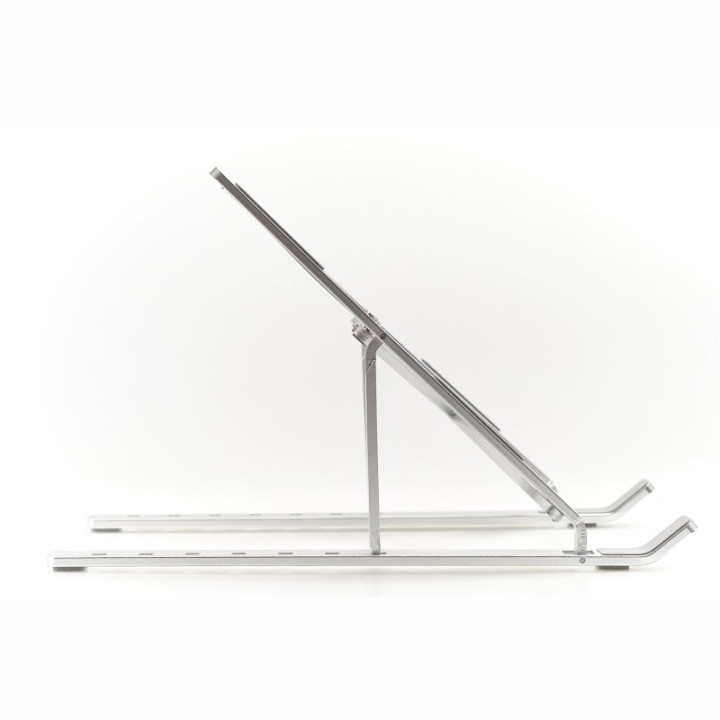 iggual IGG318195 Suporte para Computadores Portáteis Suporte para portáteis e tablets Prateado 43,2 cm (17")