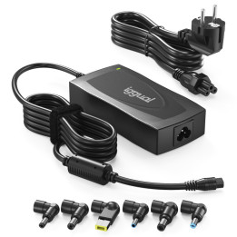 Carregador iggual CUA-6T-150W Universal Automático Preto