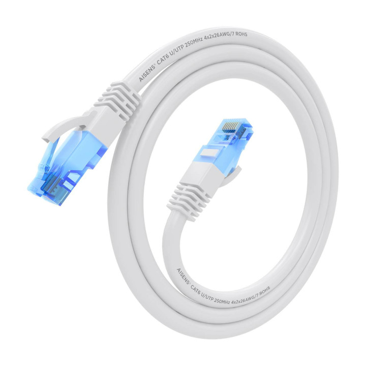 AISENS A135-0818 cabo de rede Branco 0,75 m Cat6 U UTP (UTP)