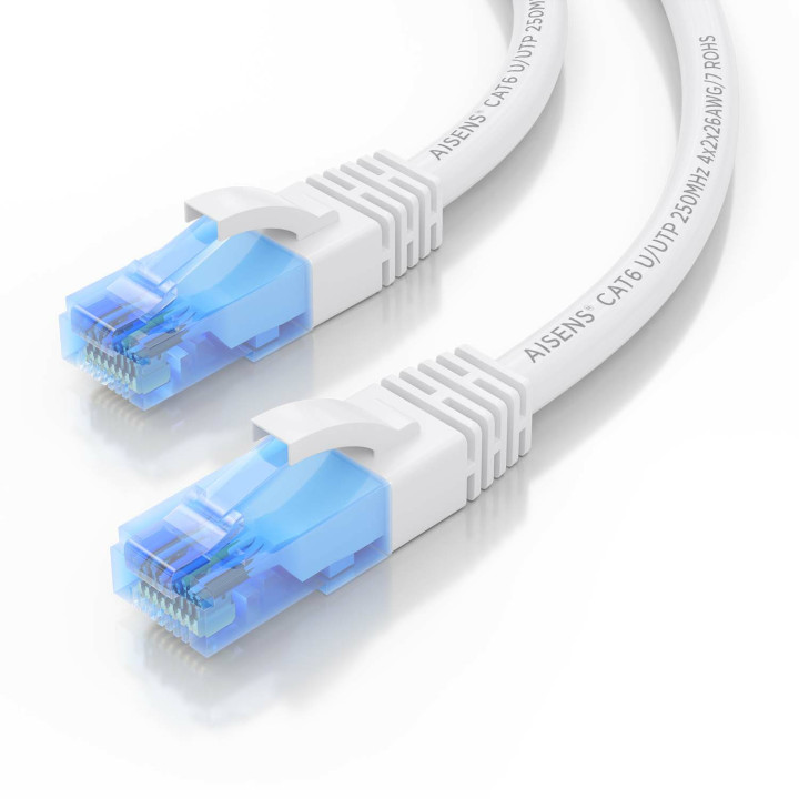 AISENS A135-0818 cabo de rede Branco 0,75 m Cat6 U UTP (UTP)