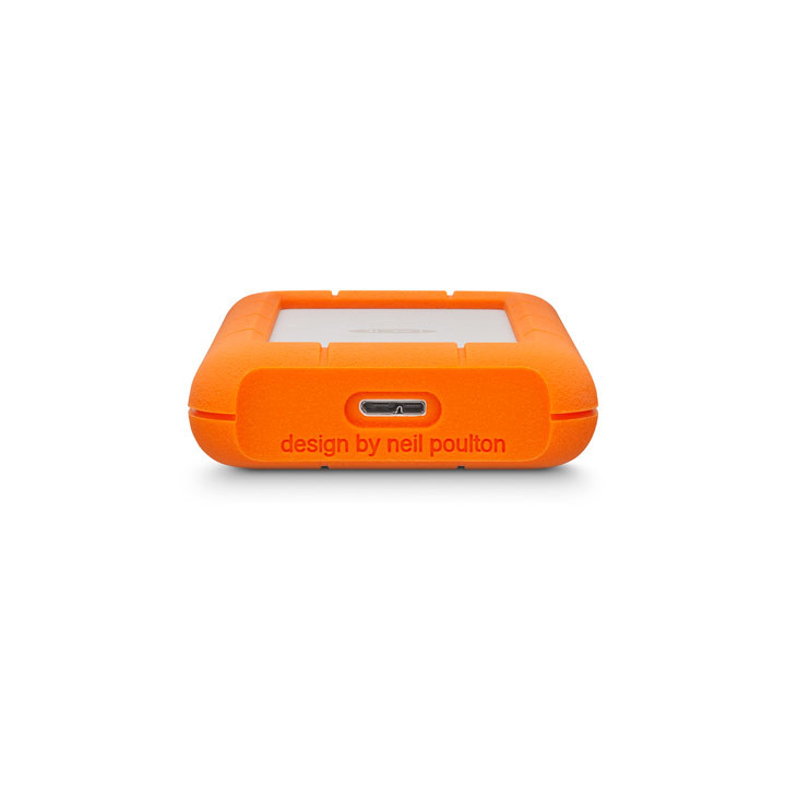 LaCie Rugged Mini disco externo 2 TB 5400 RPM Micro-USB B 3.2 Gen 1 (3.1 Gen 1) Laranja, Prateado