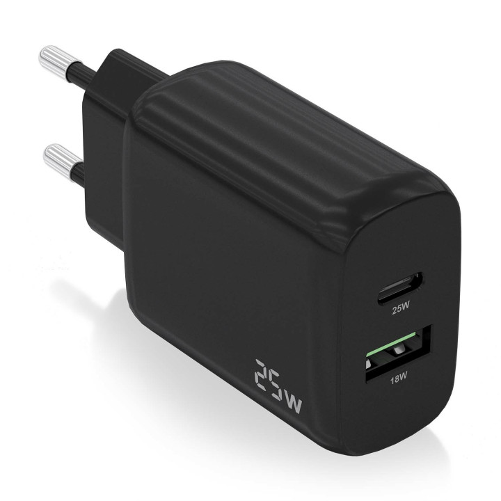 AISENS A110-0759 carregador de dispositivos móveis Universal Preto AC Carregamento rápido Interior