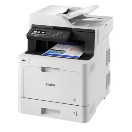 Impressora Multifunções Brother DCP-L8410CDW Laser A4 2400x600DPI 31ppm Wi-Fi