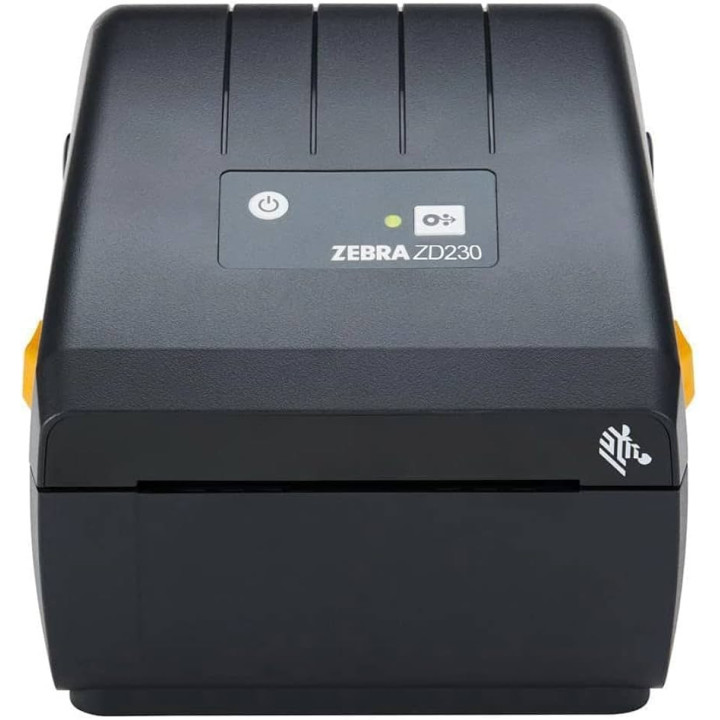 Impressora Térmica de etiquetas Zebra ZD230 203x203DPI 152mm/seg LAN / USB Preta