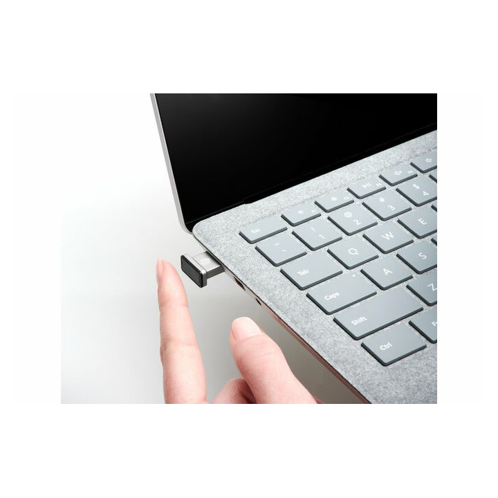 Kensington K64704EU leitor de impressões digitais USB 2.0 Prateado