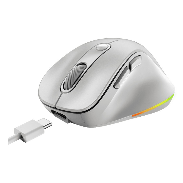Genius Ergo 9000S Pro rato Universal Mão direita RF Wireless + Bluetooth Ótico 2400 DPI