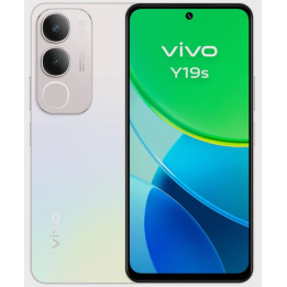 Smartphone VIVO Y19s 17cm (6.68") Dual SIM Android 14 4G USB Type-C 6GB 128GB 5150mAh Pérola, Prateado