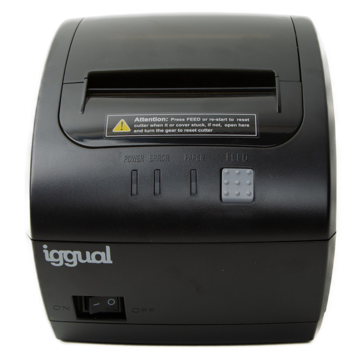 iggual TP7001 203 x 203 DPI Com fios Trasferência termal Impressora POS