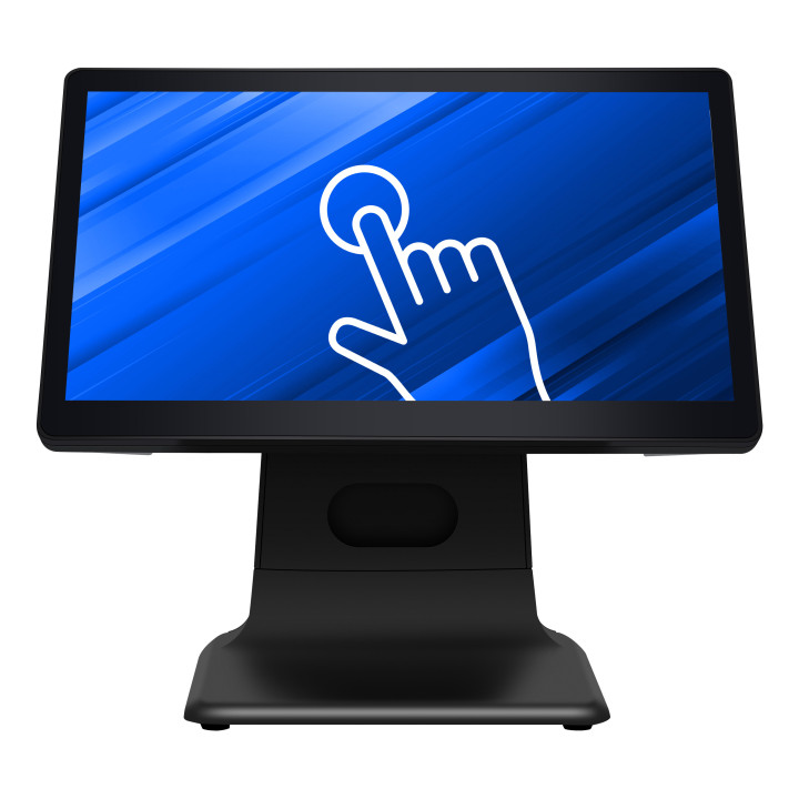 iggual AIO B156.64.1000SO Monitor POS 39,6 cm (15.6") 1920 x 1080 pixels Full HD LCD Ecrã táctil