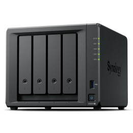 Synology DiskStation DS925+ servidor NAS e de armazenamento Ryzen Embedded V1500B 4 GB DDR4 0 TB Preto