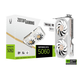 Gráfica Zotac GAMING GeForce RTX 5060 Twin Edge OC White Edition