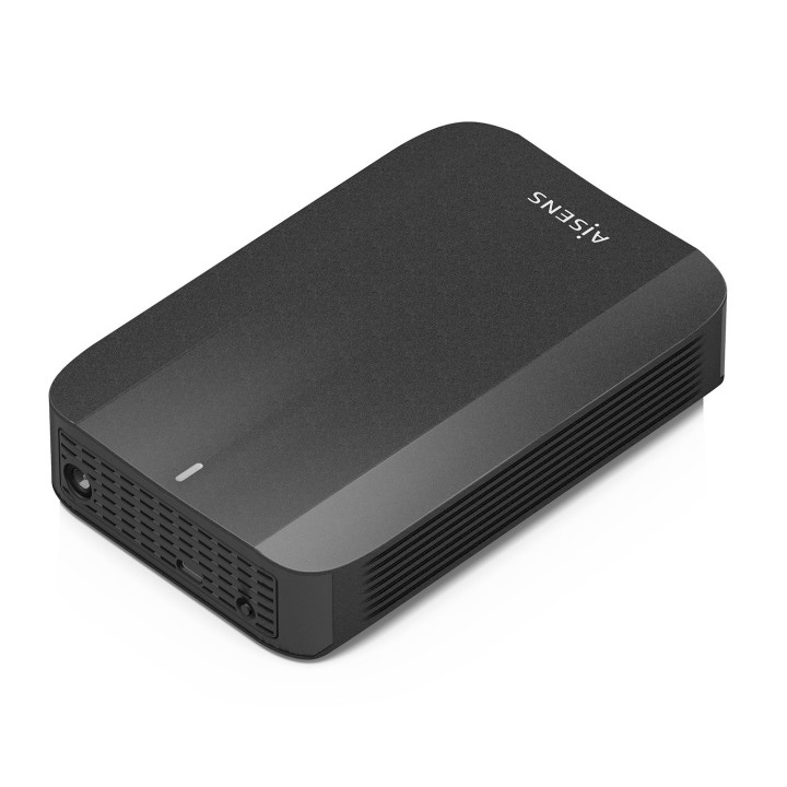 AISENS ASE-3535B Caixa para Discos Rígidos Caixa de disco rígido Preto 3.5"