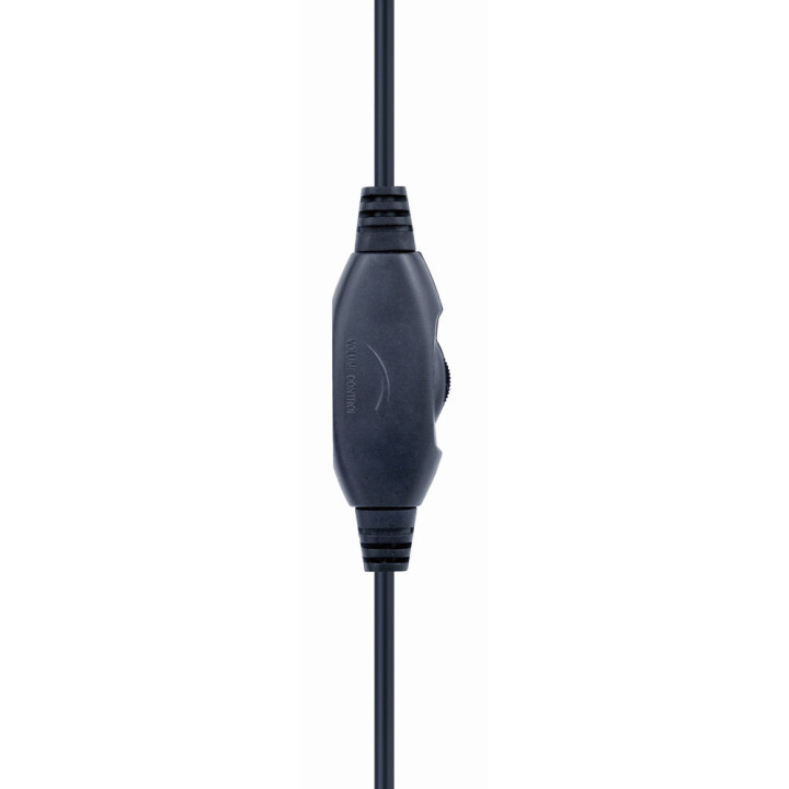 Gembird GHS-05-O auscultador Auscultadores Com fios Fita de cabeça Jogos Preto, Laranja