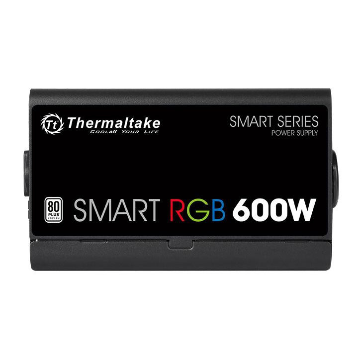 Thermaltake Smart RGB fonte de alimentação 600 W 20+4 pin ATX ATX Preto