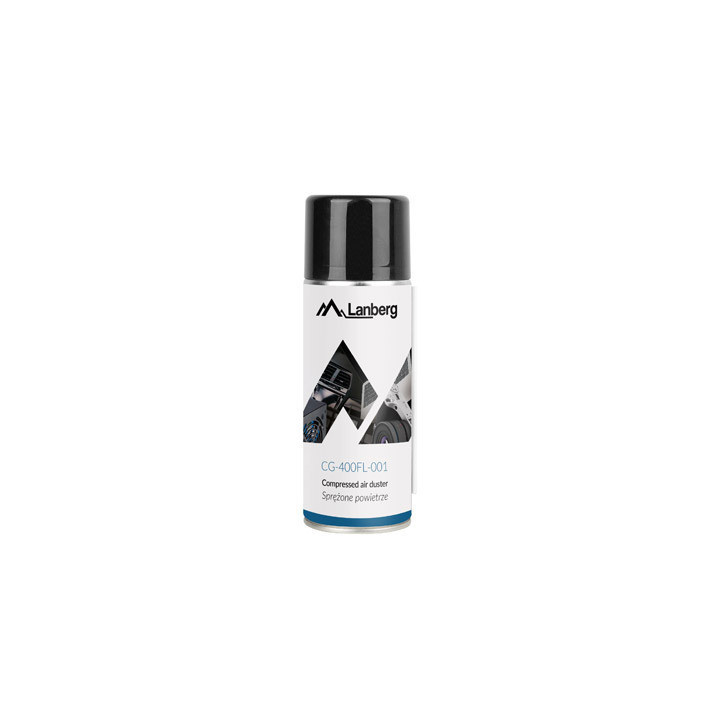 Lanberg CG-400FL-001 lata de ar comprimido 600 ml