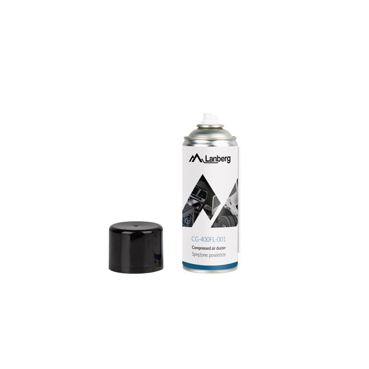 Lanberg CG-400FL-001 lata de ar comprimido 600 ml