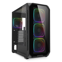 Sharkoon AK5G RGB Midi Tower Preto