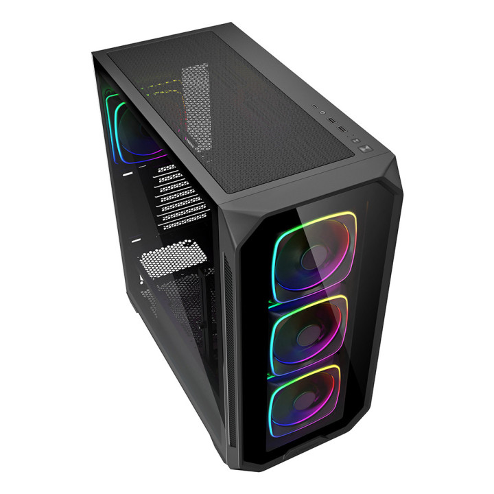 Sharkoon AK5G RGB Midi Tower Preto