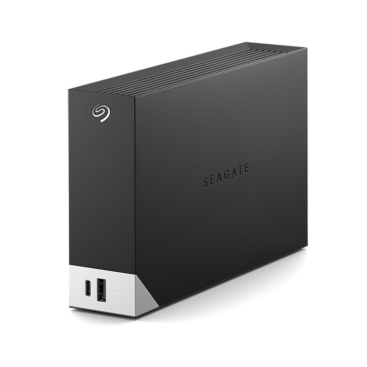 Seagate One Touch HUB disco externo 10 TB USB Type-A   USB Type-C 3.2 Gen 1 (3.1 Gen 1) Preto, Cinzento