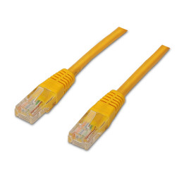 AISENS A135-0255 cabo de rede Amarelo 2 m Cat6 U UTP (UTP)