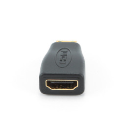 Gembird A-HDMI-FC adaptador para cabos mini-HDMI Preto