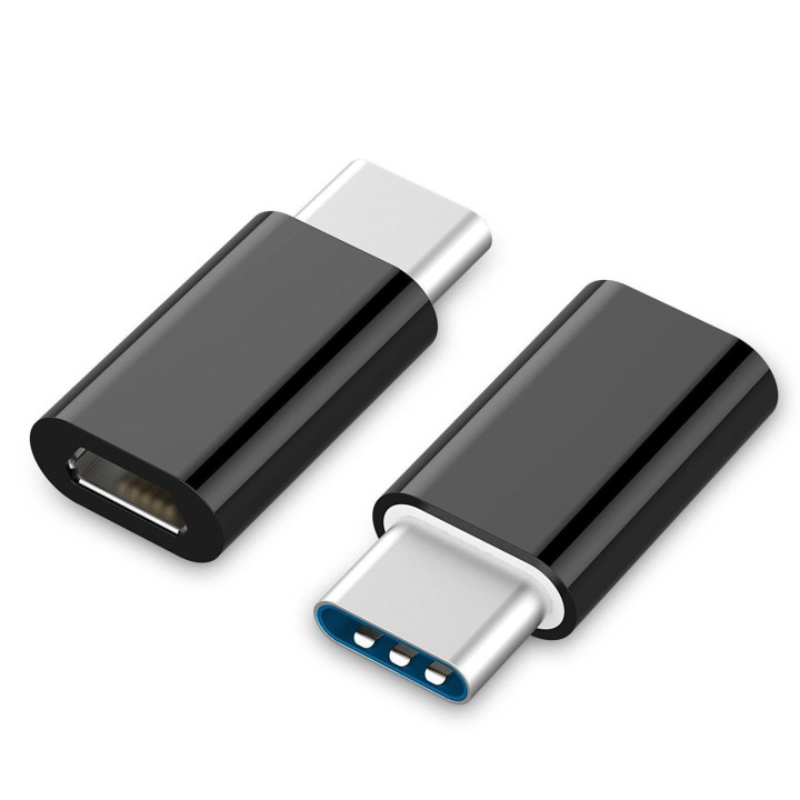 Gembird A-USB2-CMmF-01 USB Type-C Micro USB Preto