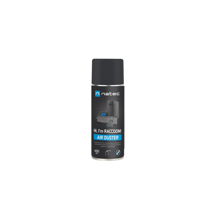 NATEC Raccoon 400 lata de ar comprimido 400 ml