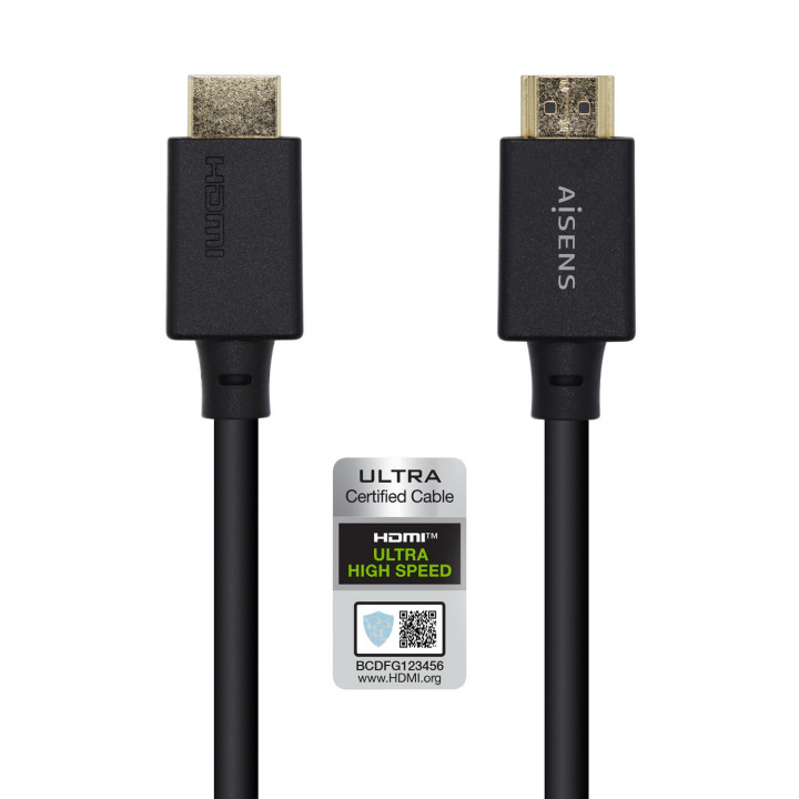 AISENS A150-0423 cabo HDMI 2 m HDMI Type A (Standard) Preto