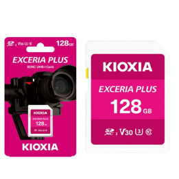 Cartão de memória Kioxia Exceria Plus G2 128GB MicroSDXC UHS-I Classe 10