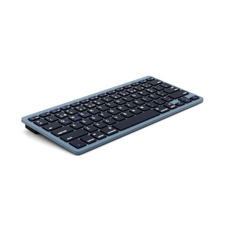 Ewent EW3120 teclado Universal Bluetooth QWERTY Português Preto, Cinzento