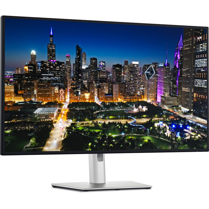 DELL UltraSharp U3225QE monitor de ecrã 80 cm (31.5") 3840 x 2160 pixels 4K Ultra HD LCD Preto, Prateado