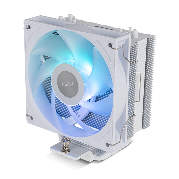 NOX Hummer NXHUMMERR400ARGBWH Sistema de Arrefecimento de Computador Processador Ventoinha 12 cm Branco