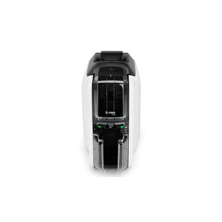 Zebra ZC100 impressora de cartões plásticos Sublimação de cor transferência térmica Cor 300 x 300 DPI