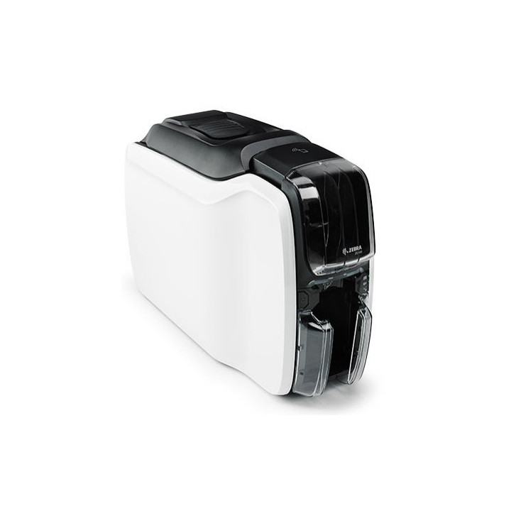 Zebra ZC100 impressora de cartões plásticos Sublimação de cor transferência térmica Cor 300 x 300 DPI