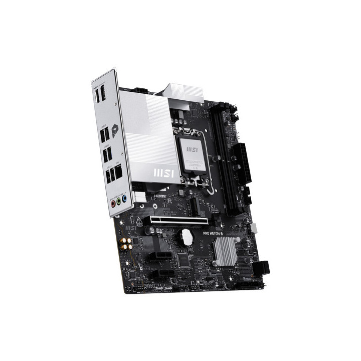 MSI PRO H810M-B motherboard Intel H810 LGA 1851 (Socket V1) micro ATX