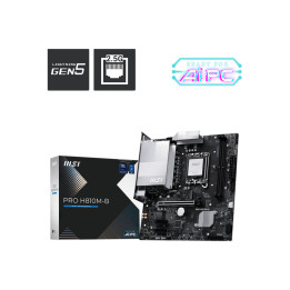 Motherboard MSI PRO H810M-B Intel H810 LGA 1851 (Socket V1) micro ATX