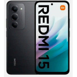 Smartphone Xiaomi Redmi 15 17,5cm (6.9") Dual SIM híbrido 4G 8GB 256GB 7000mAh Preto