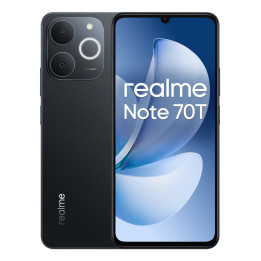 realme Note 70T 17,1 cm (6.74") Dual SIM Android 15 4G USB Type-C 4 GB 128 GB 6000 mAh Preto