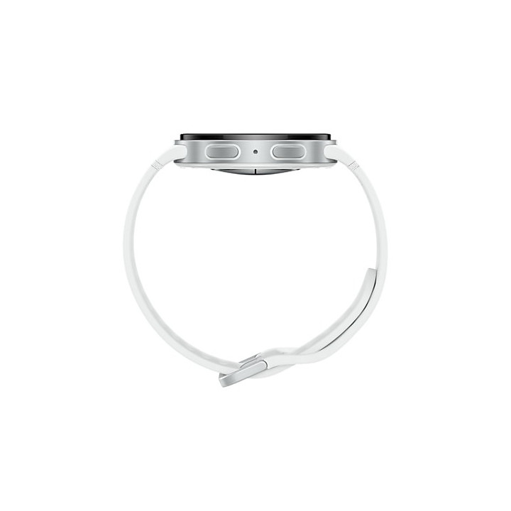Samsung Galaxy Watch 8 3,81 cm (1.5") AMOLED 44 mm Digital 480 x 480 pixels Ecrã táctil Prateado Wi-Fi GPS
