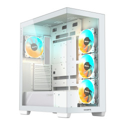 GIGABYTE C500 PANORAMIC STEALTH Midi Tower Branco