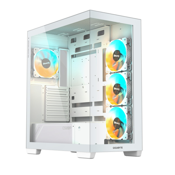 GIGABYTE C500 PANORAMIC STEALTH Midi Tower Branco