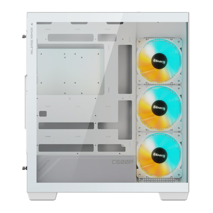 GIGABYTE C500 PANORAMIC STEALTH Midi Tower Branco