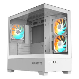 GIGABYTE C201 PANORAMIC ICE Midi Tower Branco